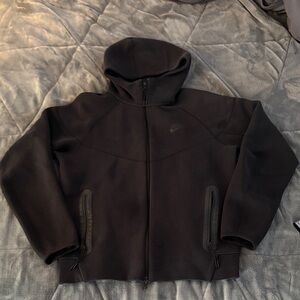Nike Teck Black Full Zip Hoodie
